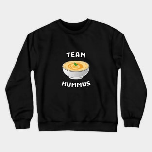 Team Hummus | Vegan Vegetarian Falafel Plant Based Crewneck Sweatshirt